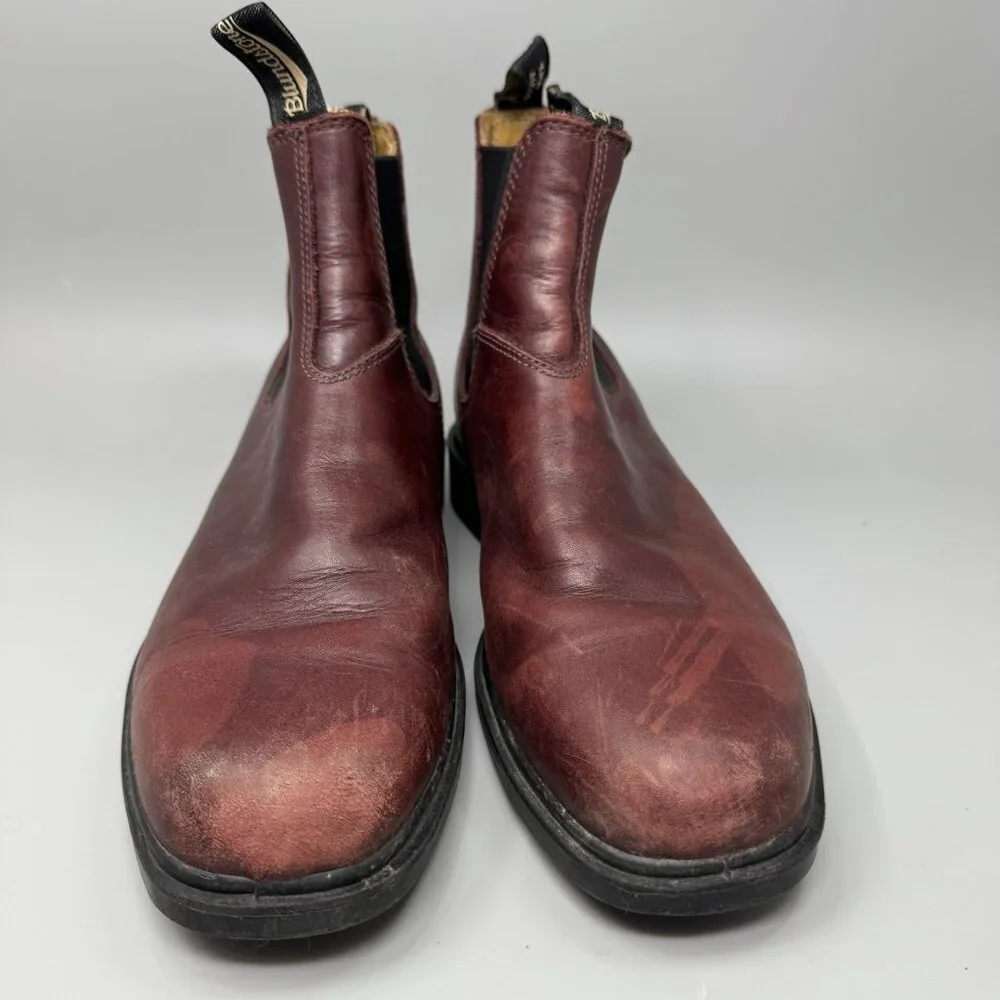 Blundstone #1440 Chelsea Boots Ankle Redwood Men’s 8.5 US Elastic V Cut